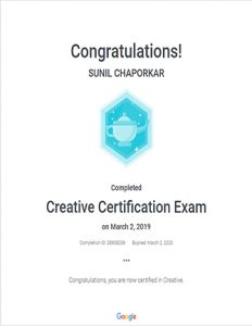 Creative Certification exam - Sonalta Digibiz